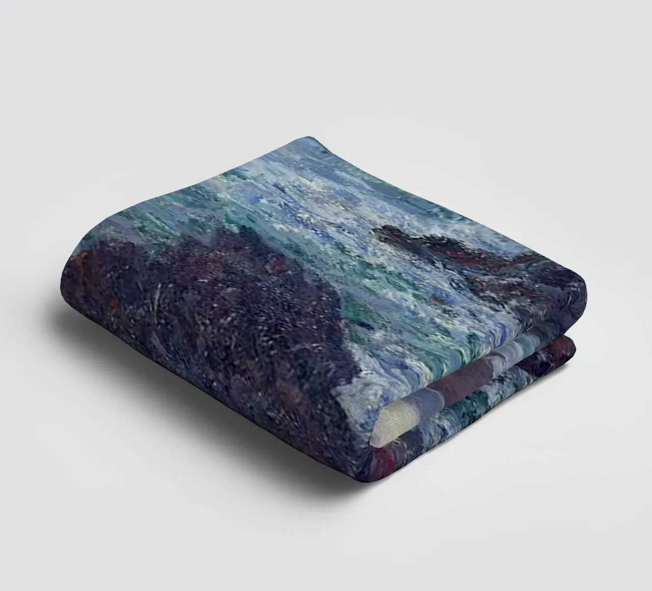 Le rocce di Belle-Ile asciugamano da bagno da RodneyArt