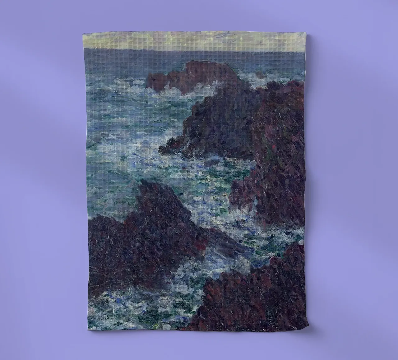Le rocce di Belle-Ile canovaccio da cucina da RodneyArt