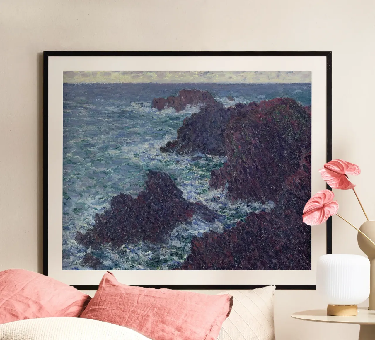 Le rocce di Belle-Ile carta hahnemühle da RodneyArt