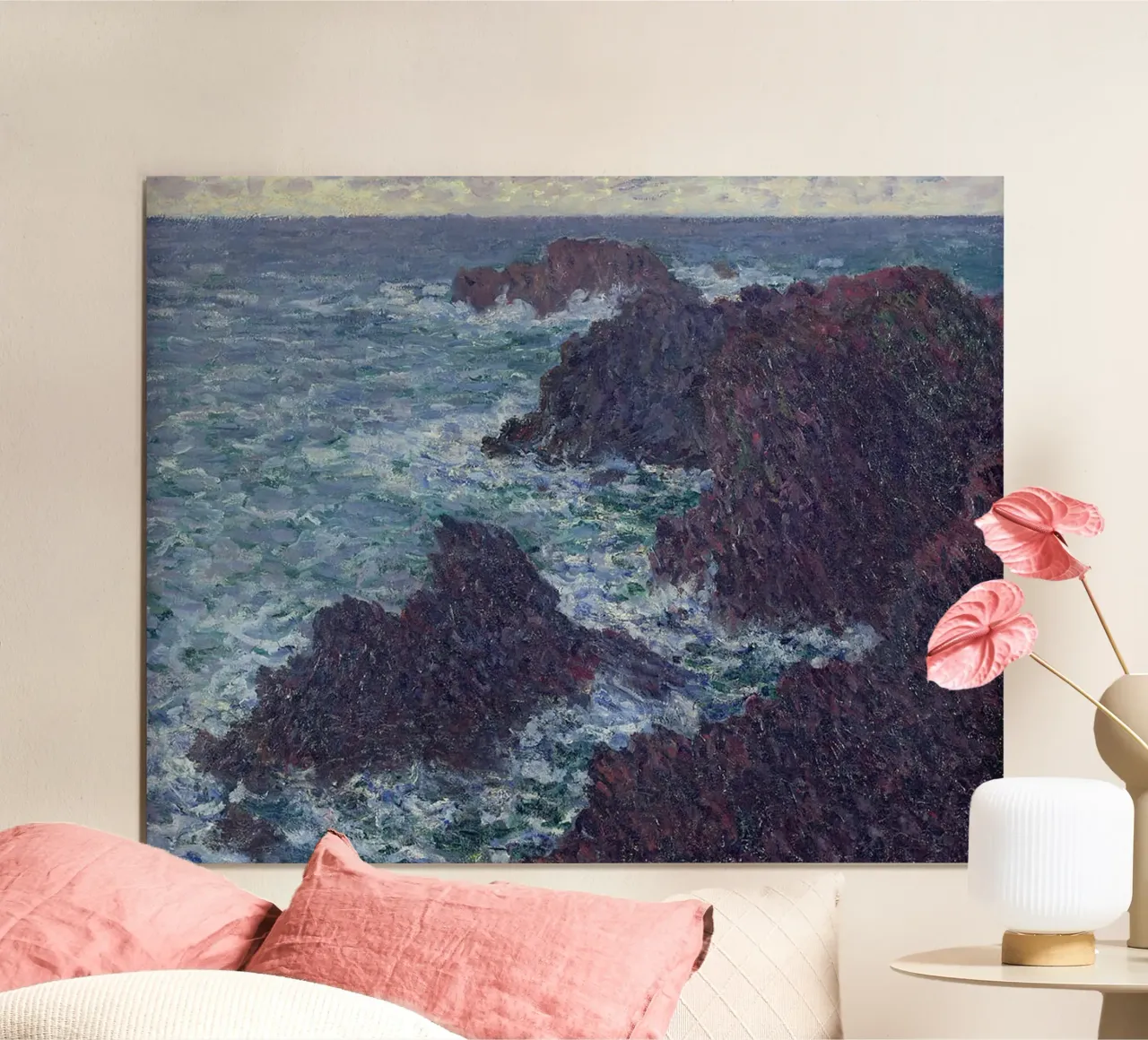 Le rocce di Belle-Ile carta hahnemühle da RodneyArt