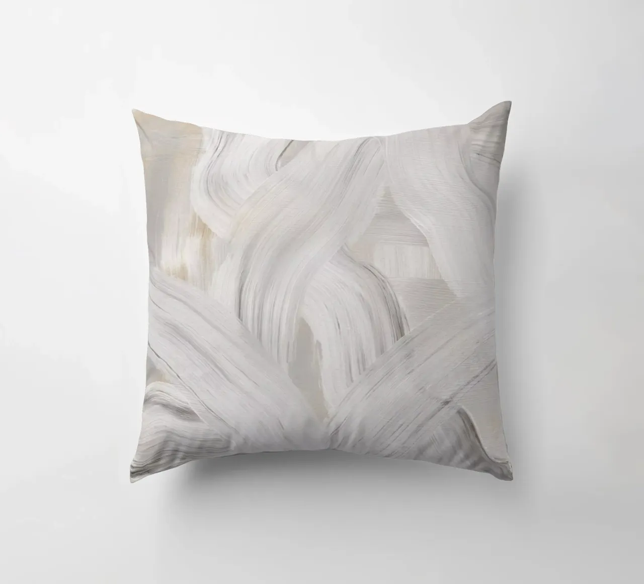 Abstract Brush Strokes 126 cuscino da Mareike Böhmer