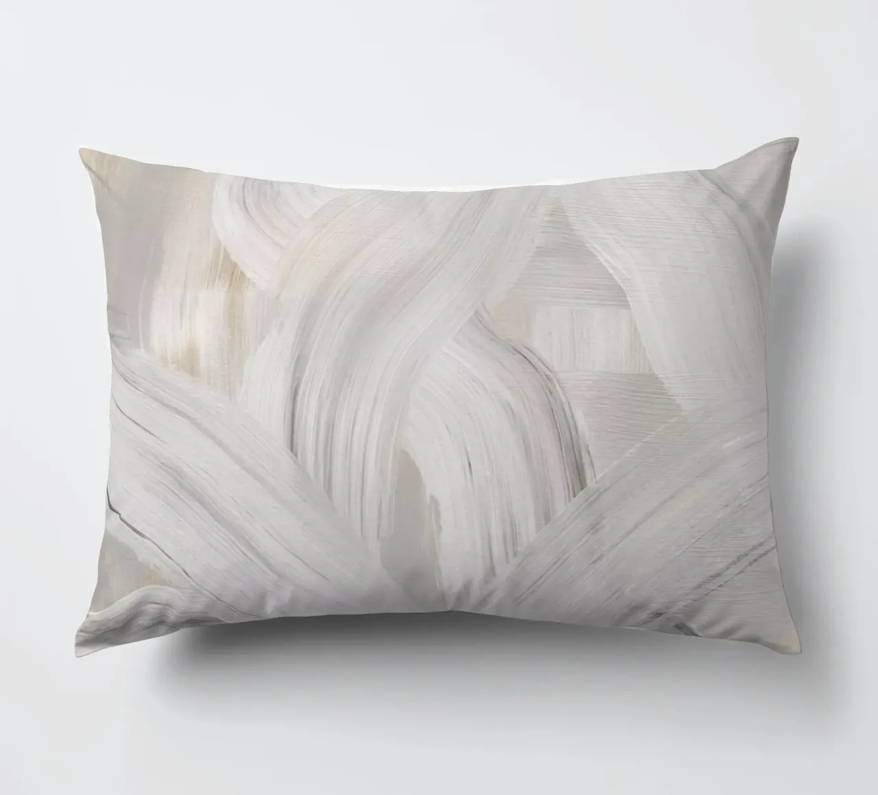 Abstract Brush Strokes 126 cuscino da Mareike Böhmer