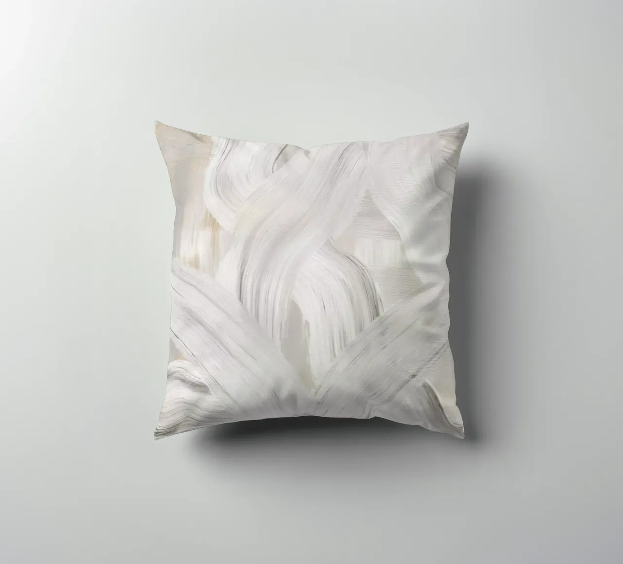 Abstract Brush Strokes 126 cuscino da Mareike Böhmer