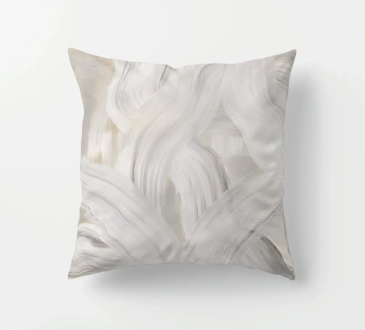 Abstract Brush Strokes 126 cuscino da Mareike Böhmer
