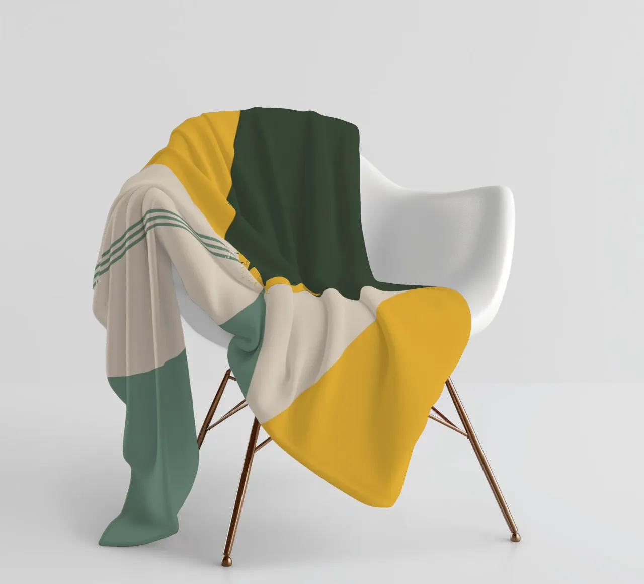 Echi di forma coperta in pile da KHouse Studio