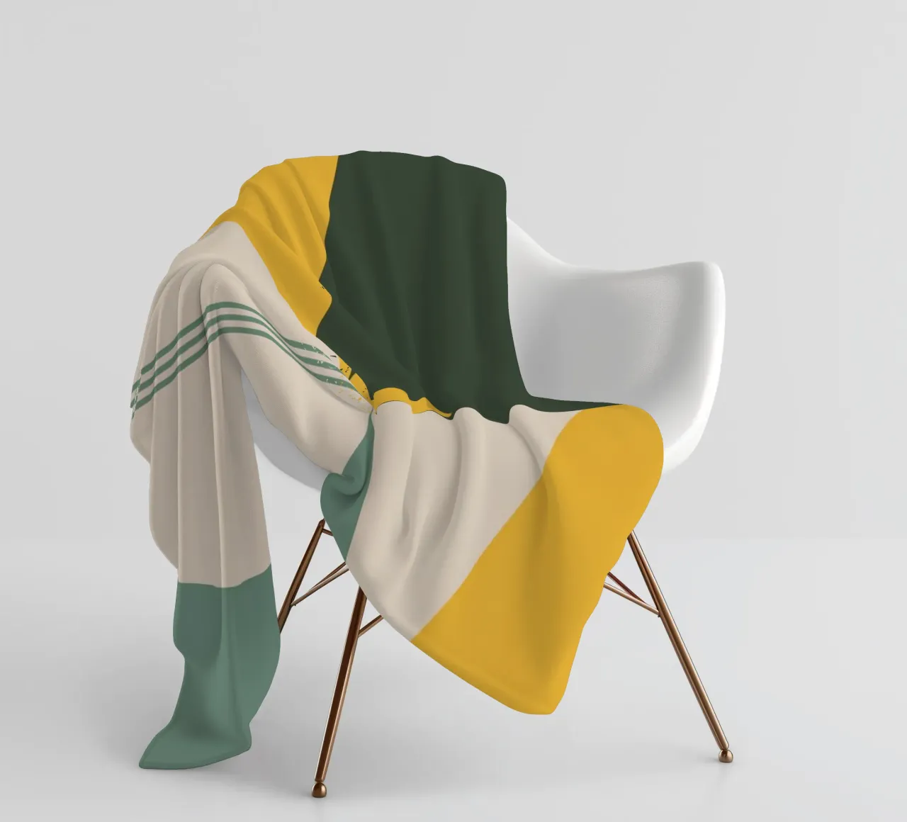 Echi di forma coperta in pile da KHouse Studio
