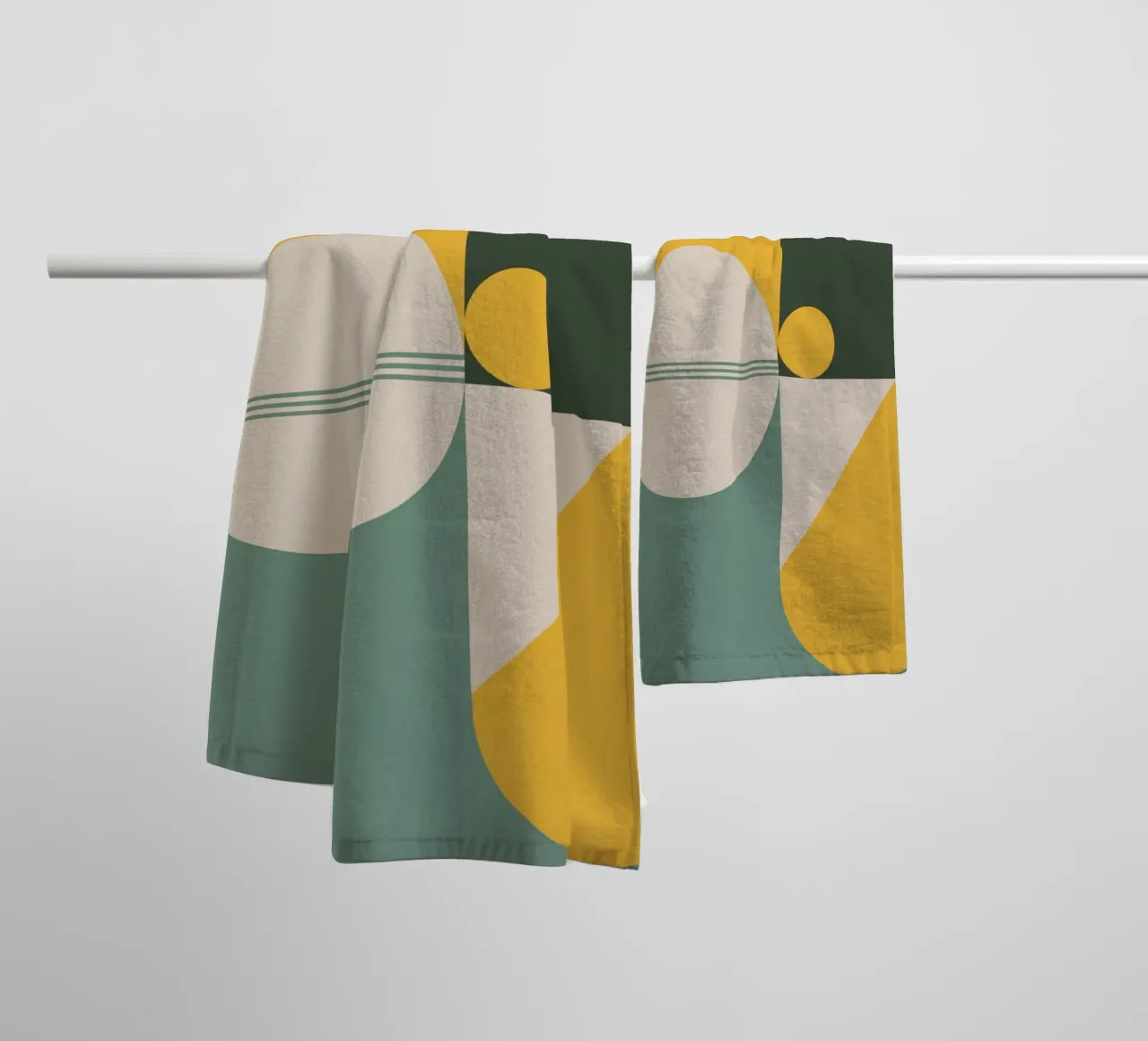 Echi di forma asciugamano da bagno da KHouse Studio