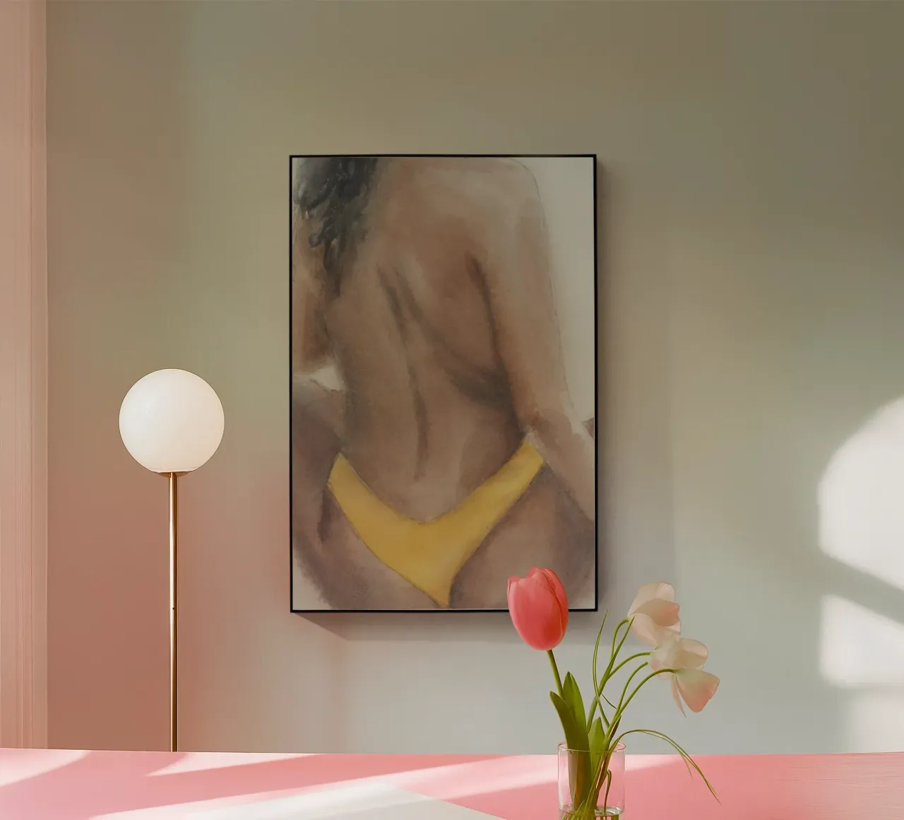 Beautiful Back No 02 plexiglass da treechild