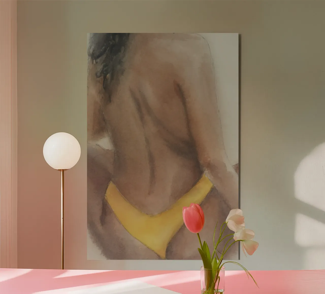 Beautiful Back No 02 alluminio dibond da treechild