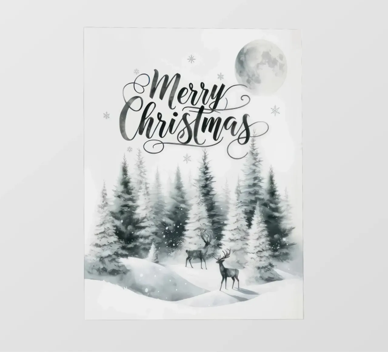 Buon Natale telo in pvc da Sebastian shop