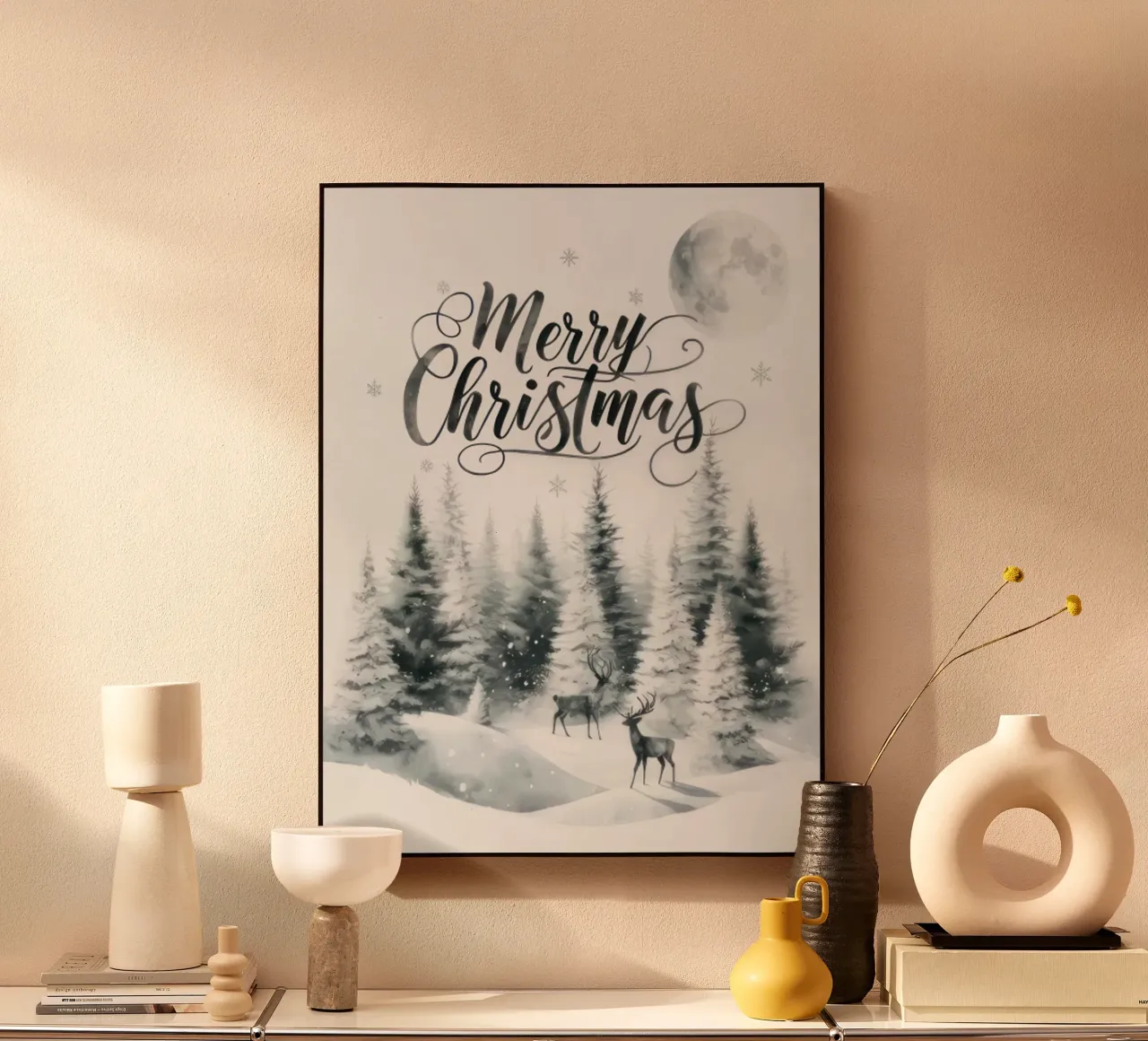 Feliz Navidad metacrilato de Sebastian shop