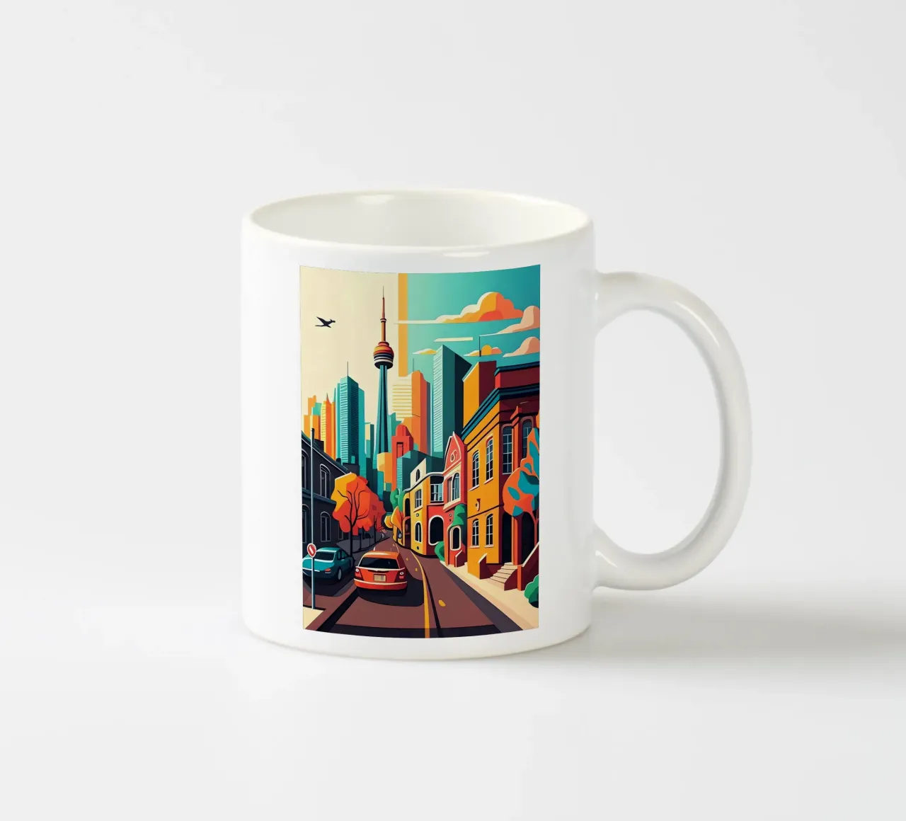Toronto tazza in ceramica da Guy