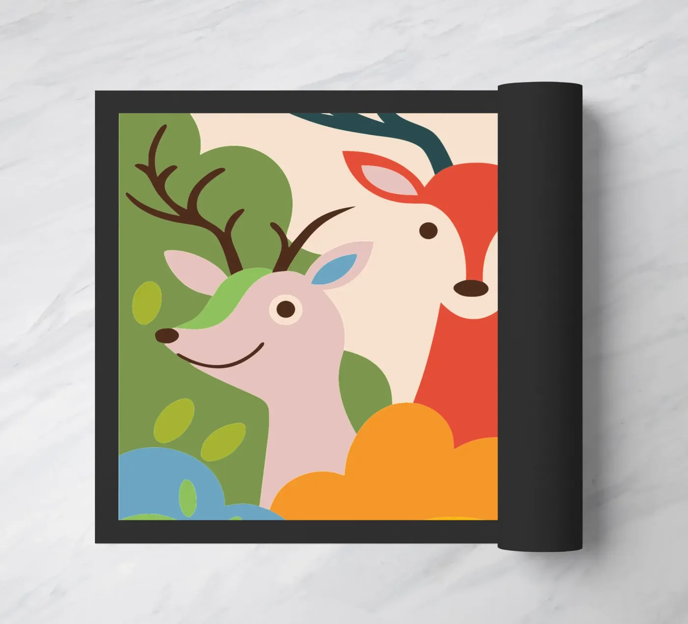 Three Deer Fußmatte von CUTE ANIMALS