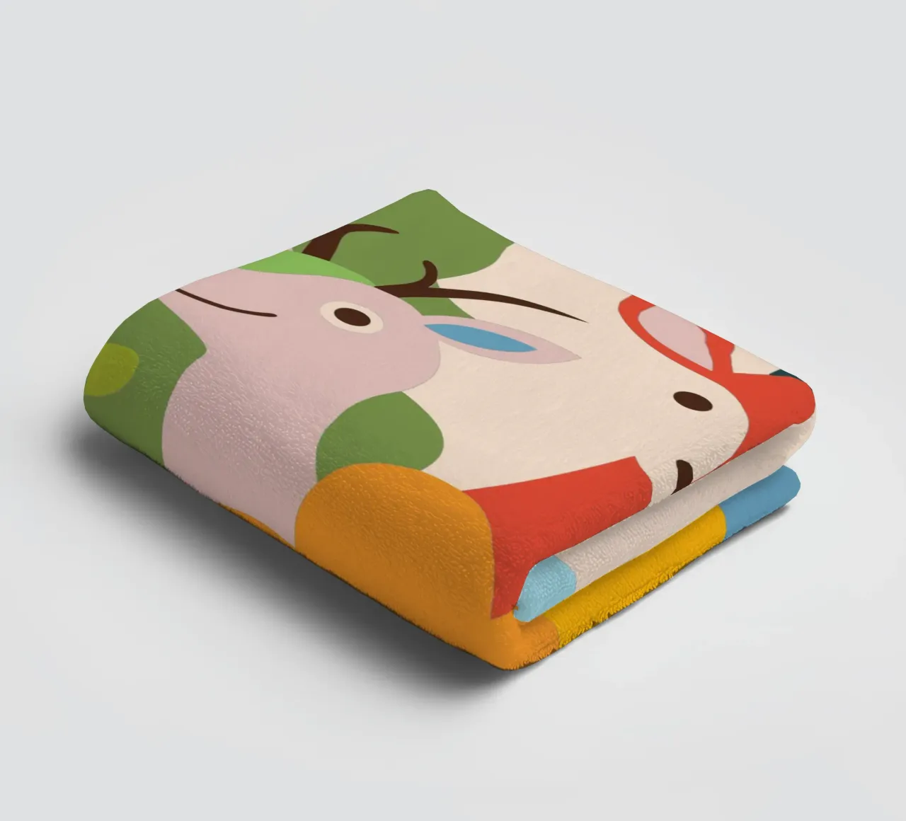 Tre cervi asciugamano da bagno da CUTE ANIMALS