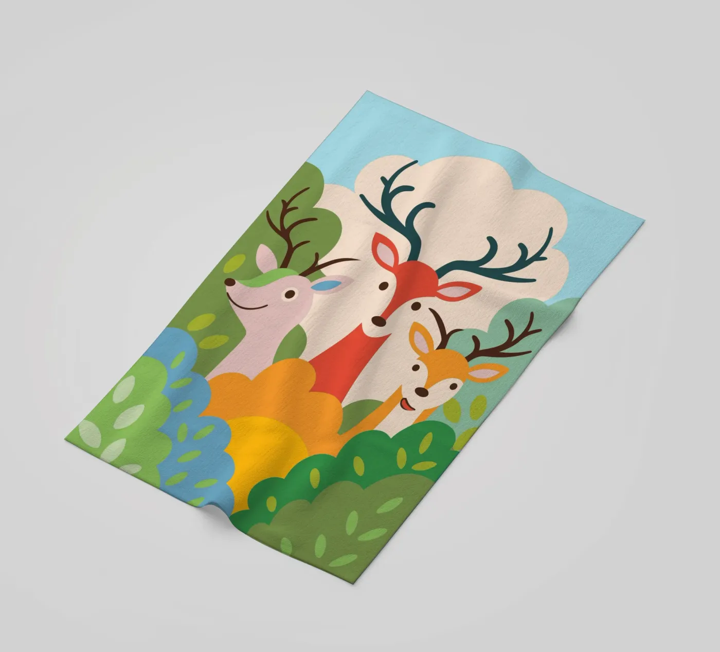 Tre cervi telo mare da CUTE ANIMALS