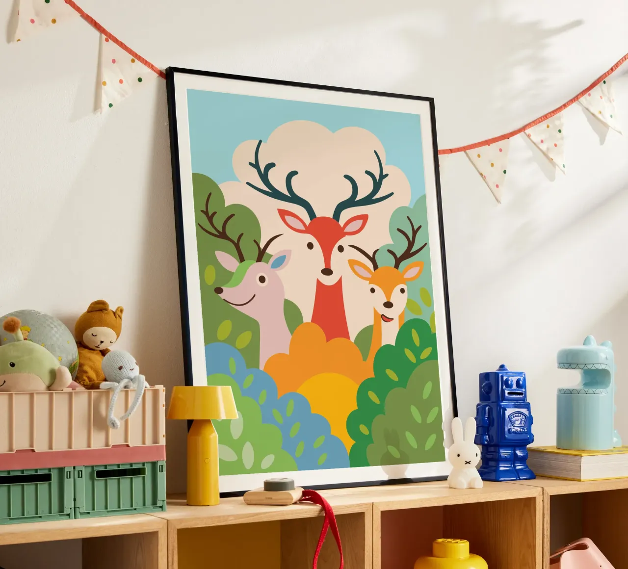 Drie herten poster van CUTE ANIMALS