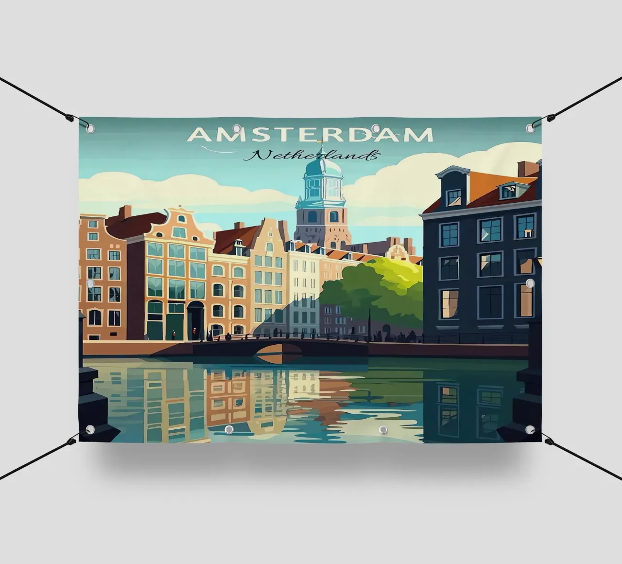 Amsterdam telo in pvc da Guy