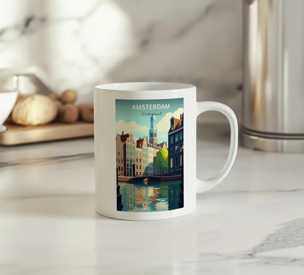 Amsterdam tazza in ceramica da Guy