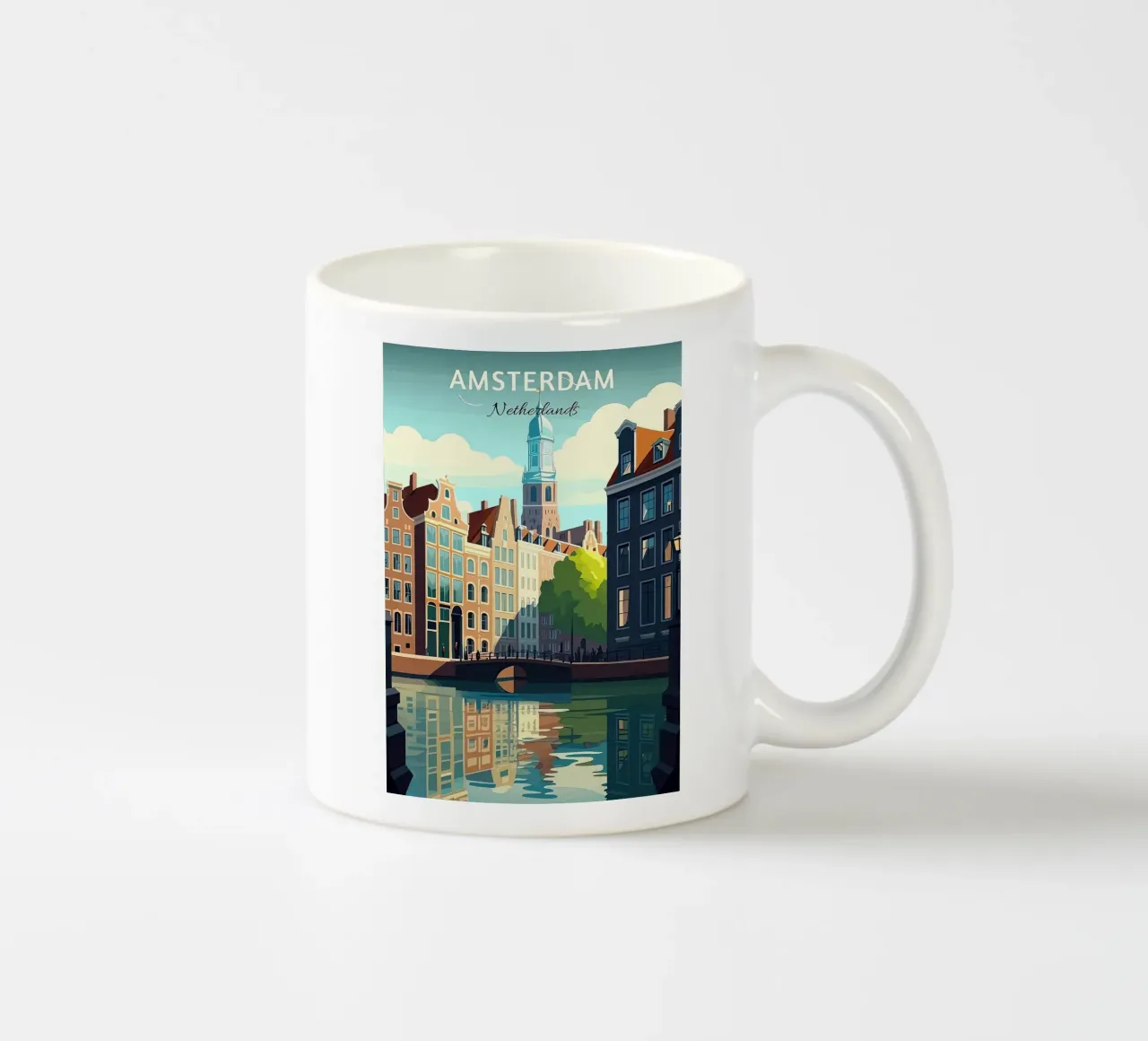 Amsterdam tazza in ceramica da Guy