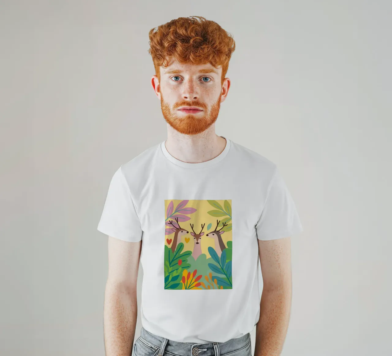 Tre cervi t-shirt da CUTE ANIMALS