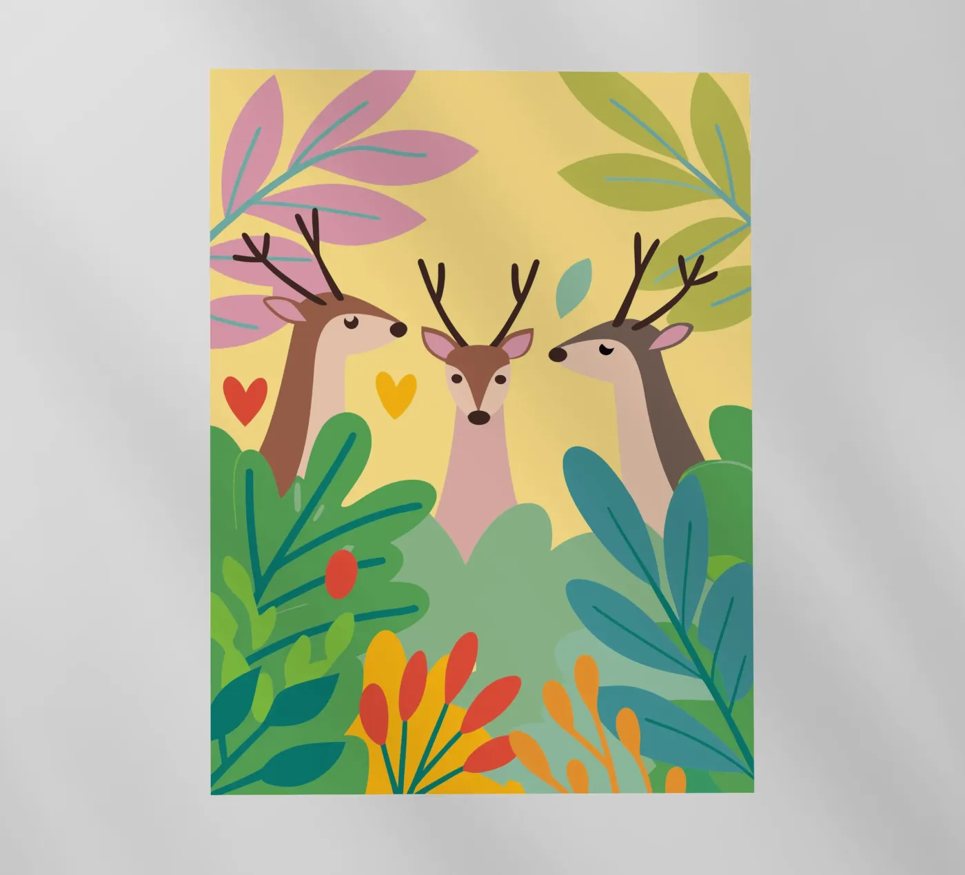 Three Deer pellicola backlit da CUTE ANIMALS
