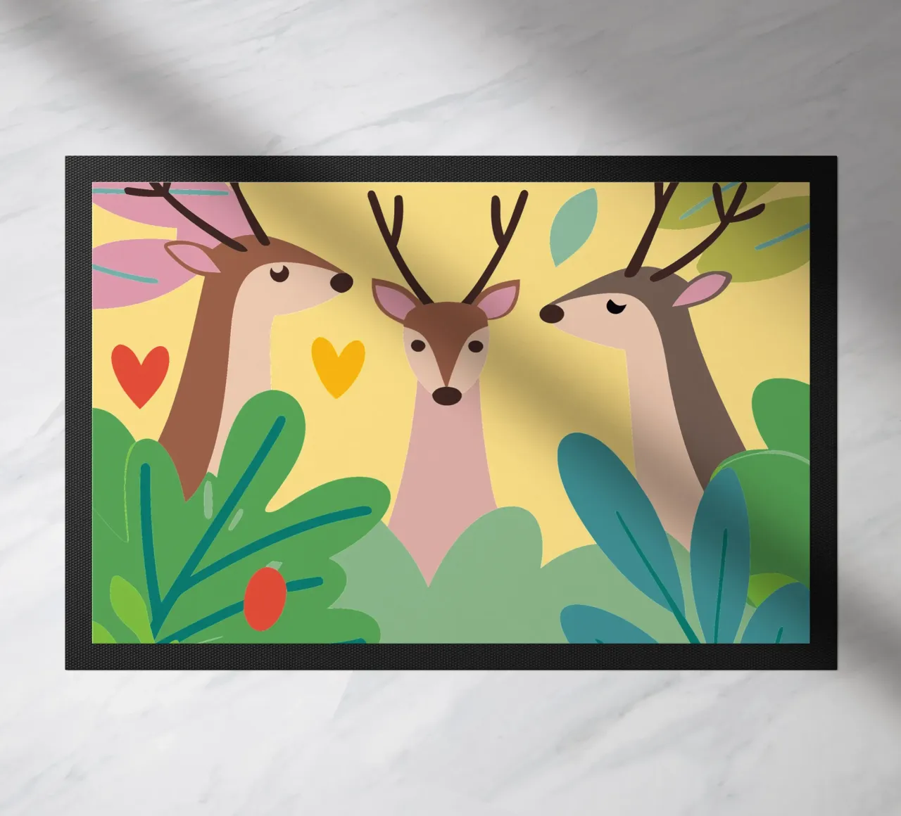 Three Deer Fußmatte von CUTE ANIMALS