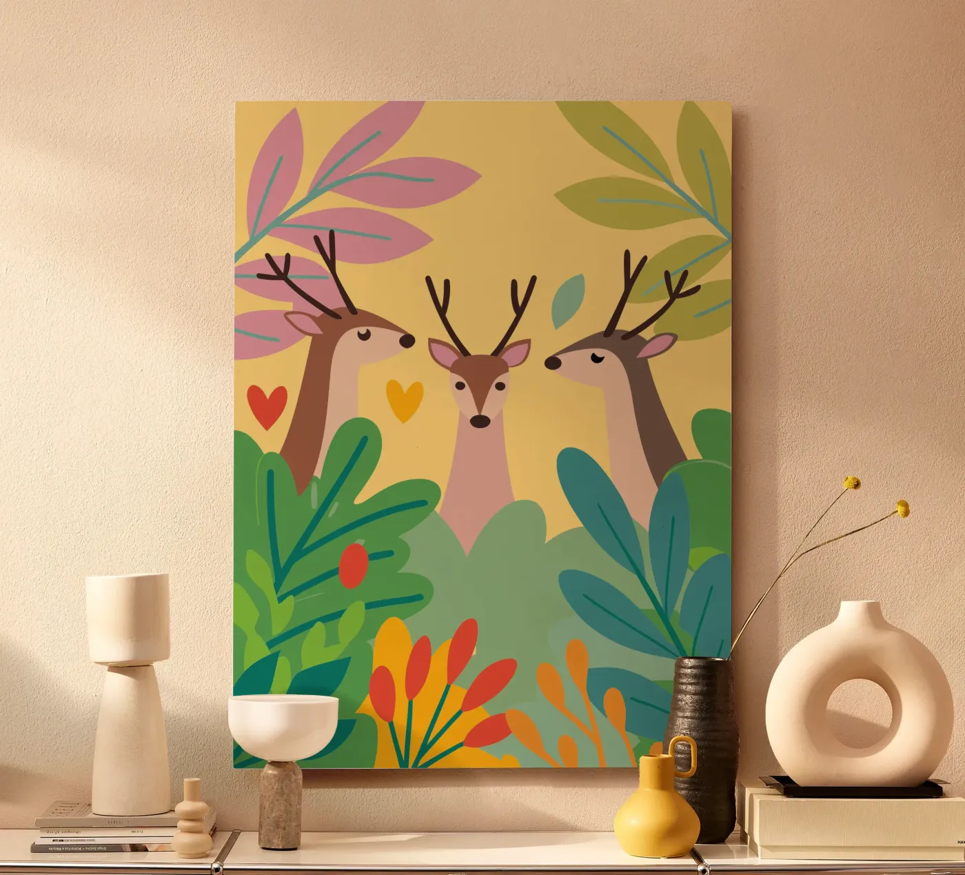 Three Deer forex plate by CUTE ANIMALS