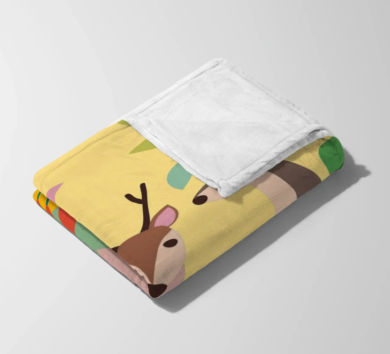 Drie herten fleecedeken van CUTE ANIMALS