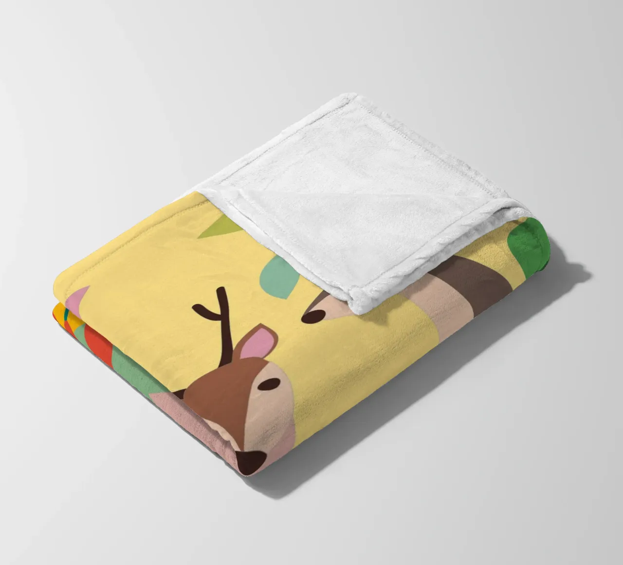 Drie herten fleecedeken van CUTE ANIMALS