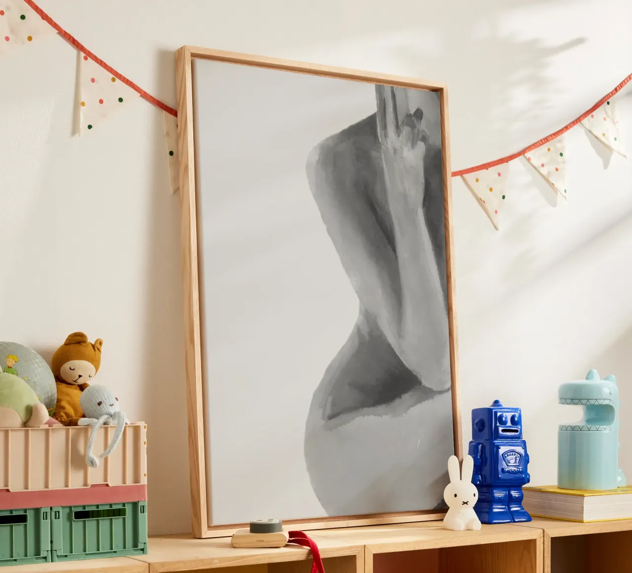 Bare Light No 02 Leinwand von treechild