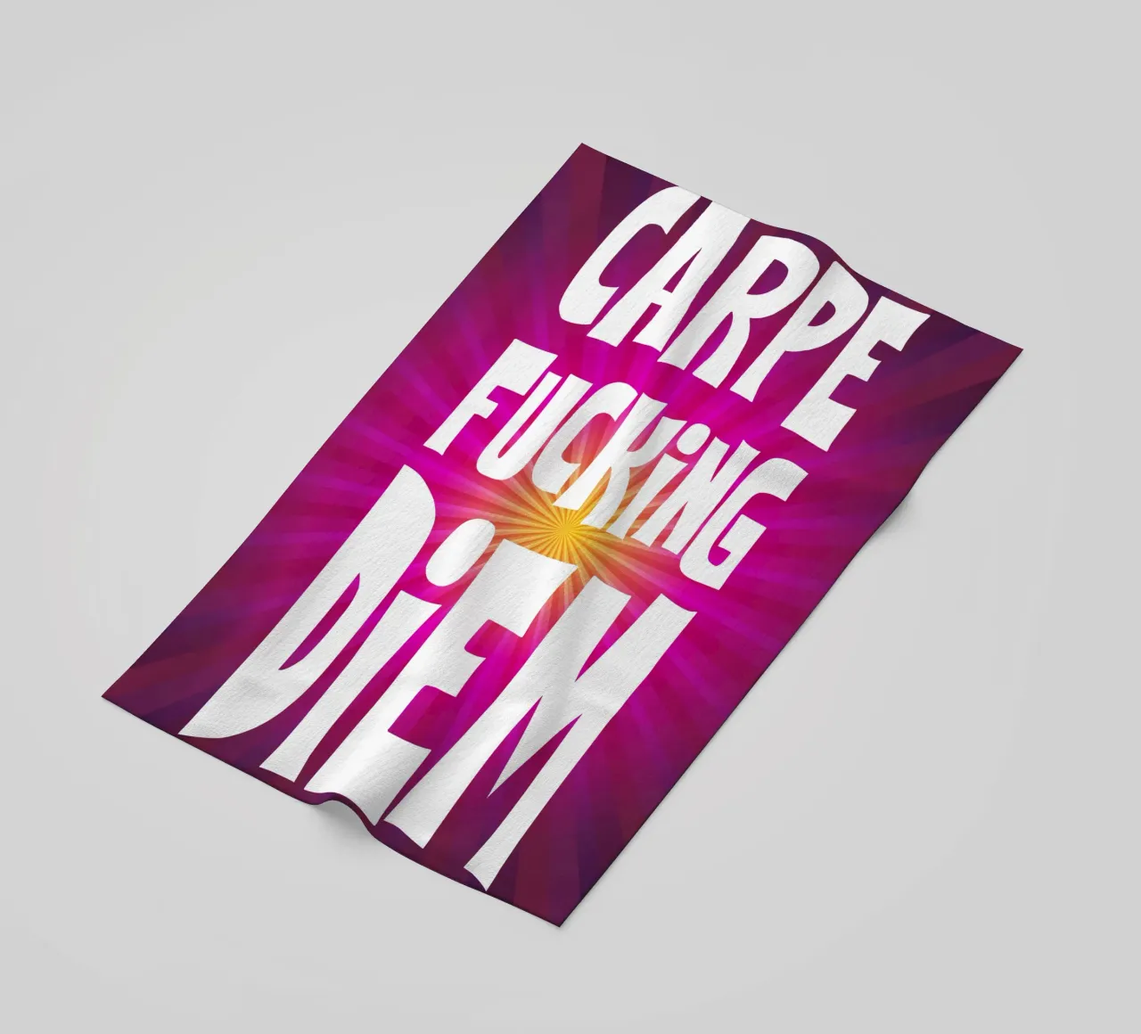 Carpe Diem telo mare da Flo Klein