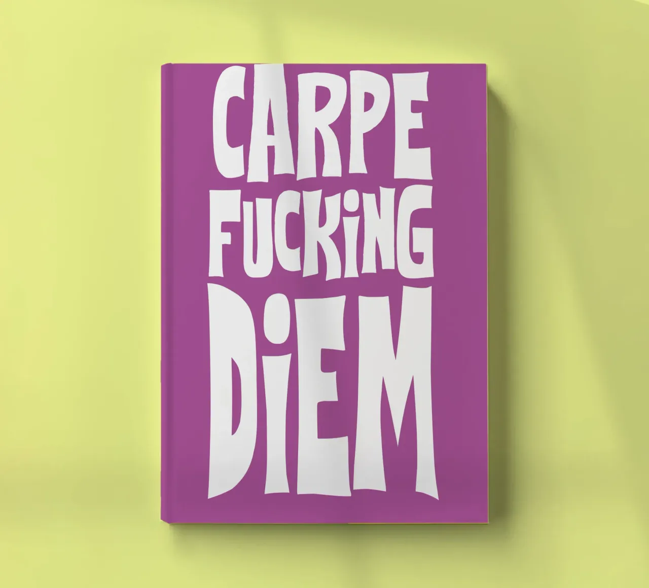 Carpe Diem 3 notebook by Flo Klein
