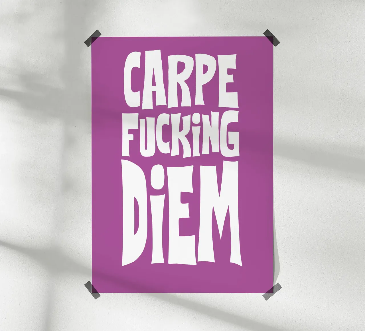 Carpe Diem 3 carta hahnemühle da Flo Klein