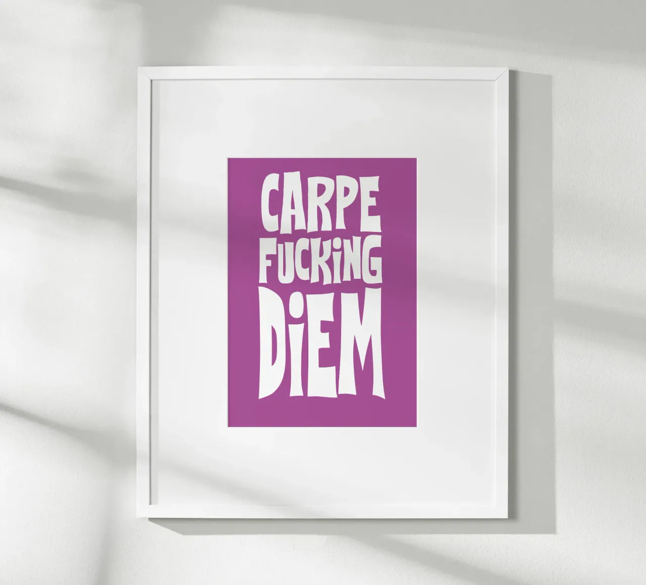 Carpe Diem 3 carta hahnemühle da Flo Klein