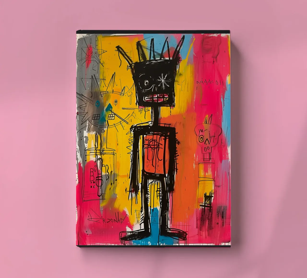 Jean Michel basquiat - art notebook by Deepness