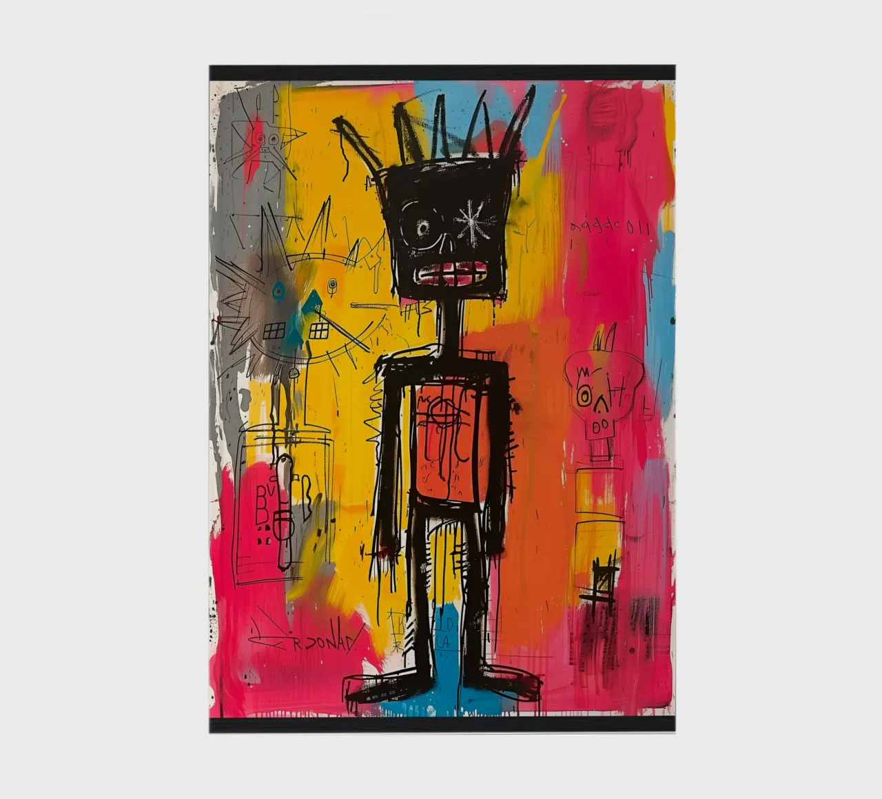 Jean Michel basquiat - art notebook by Deepness