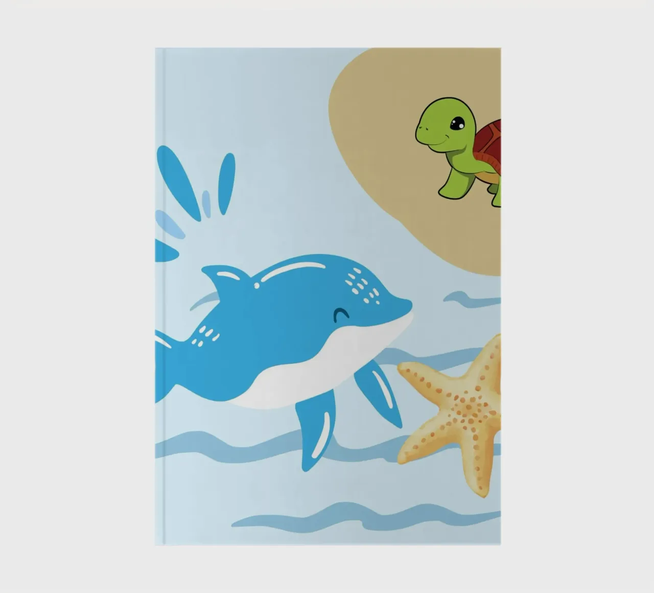 ocean creatures notebook by Creaton