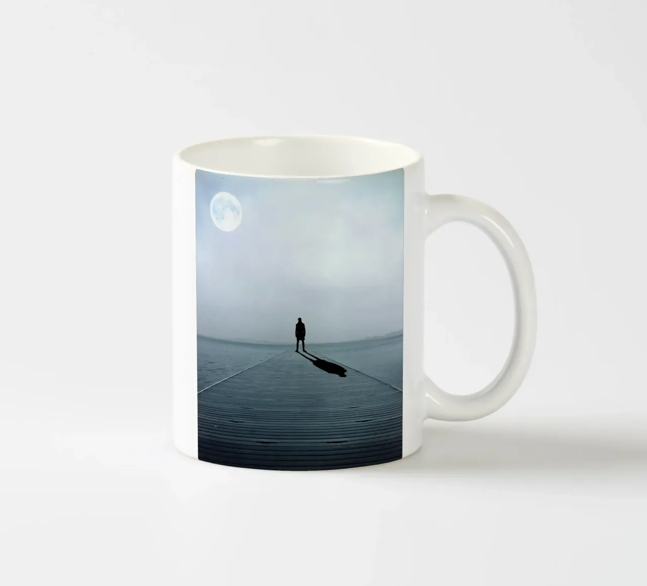 shadow men tazza in ceramica da Creaton