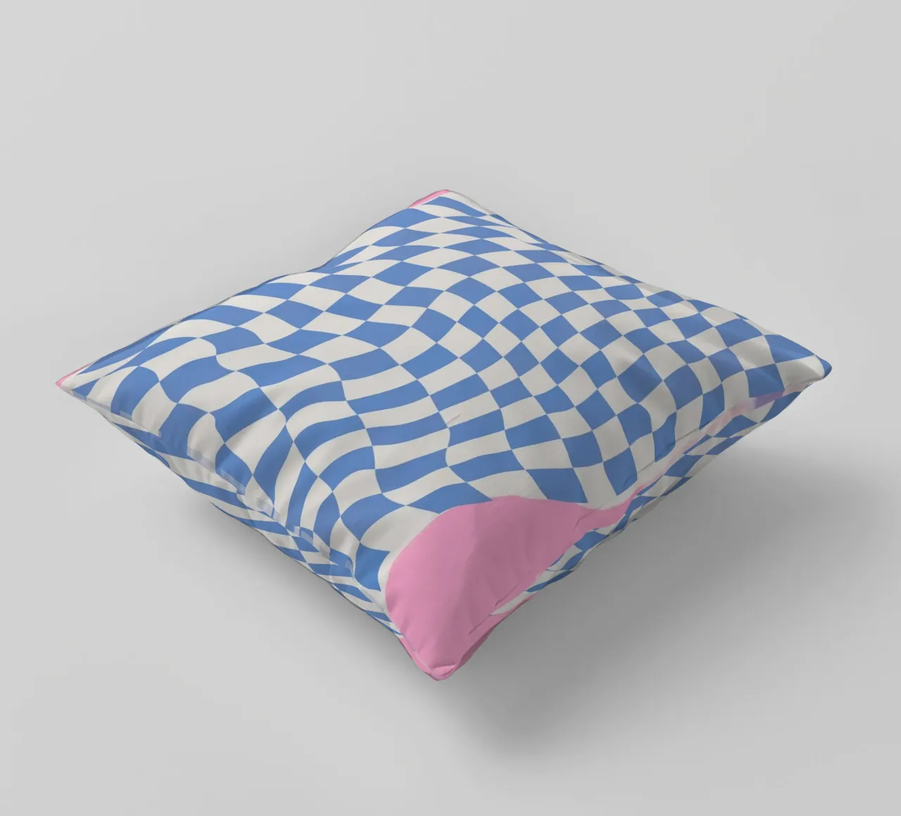 Tessuto checker 05 cuscino da Little Dean