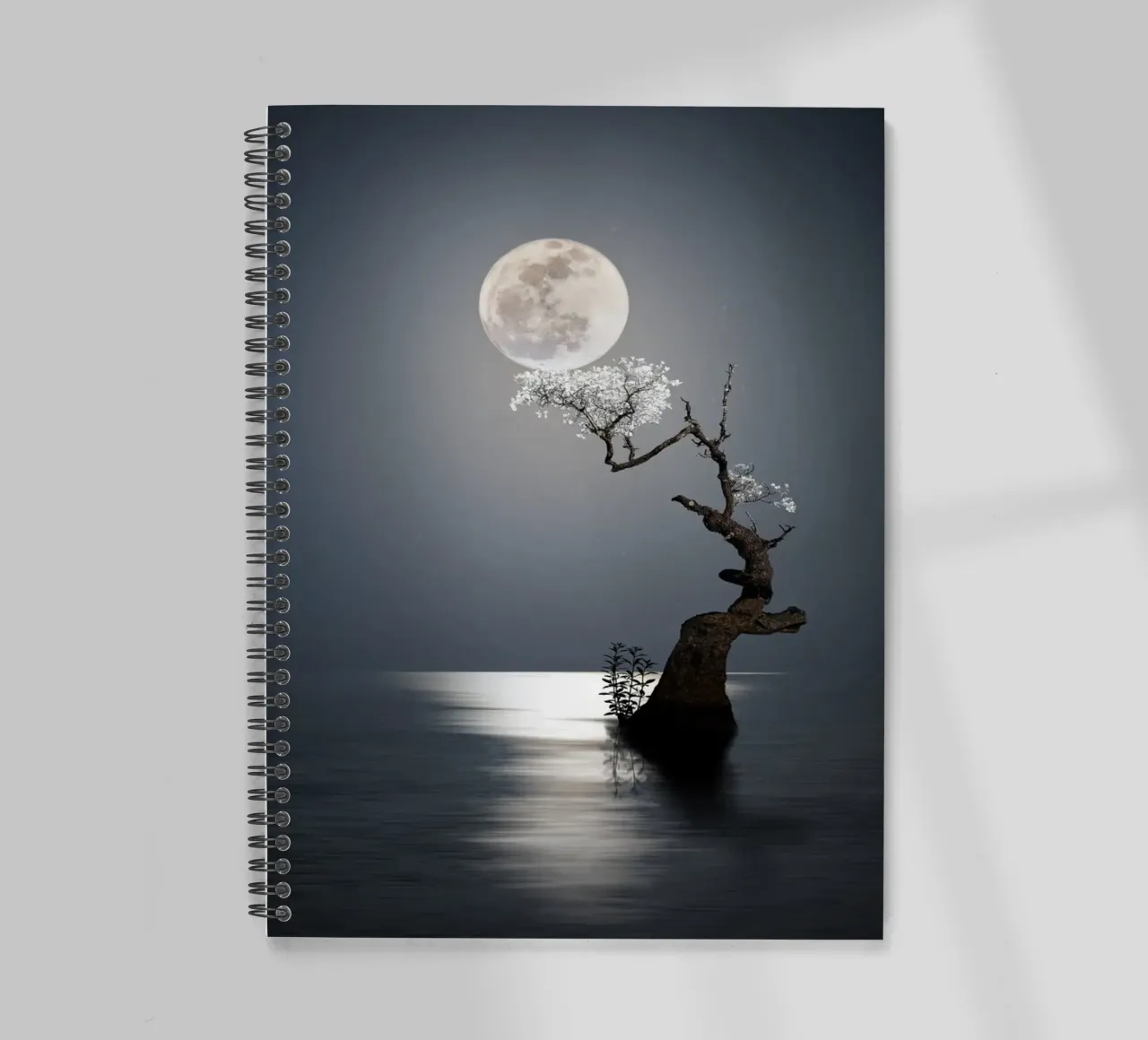 nature calm spiral notebook by Creaton