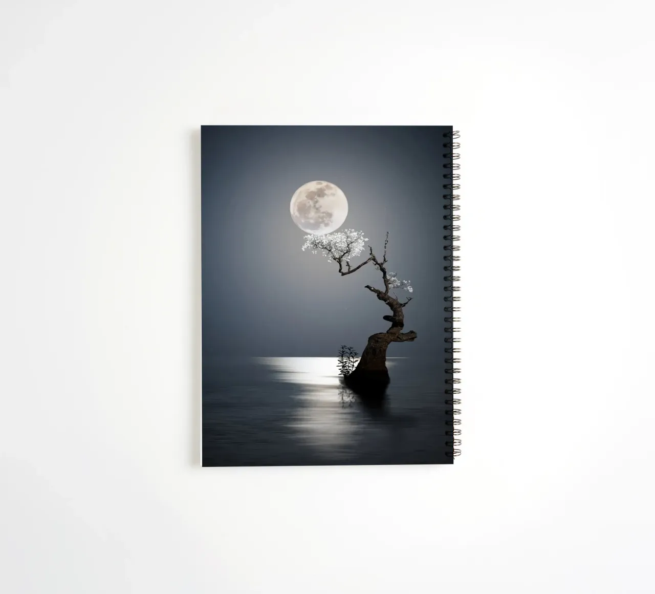 nature calm spiral notebook by Creaton