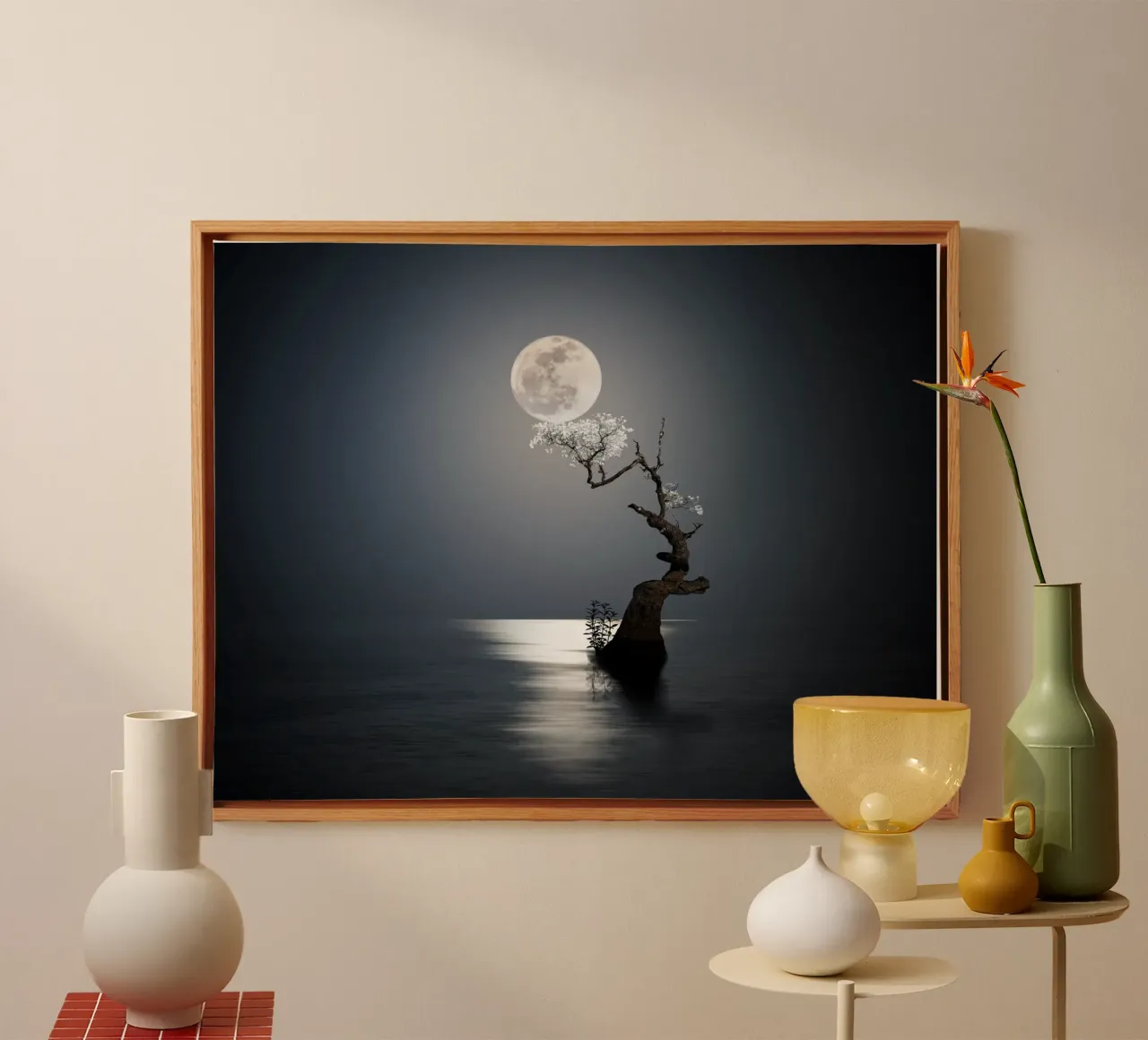 nature calm Leinwand von Creaton