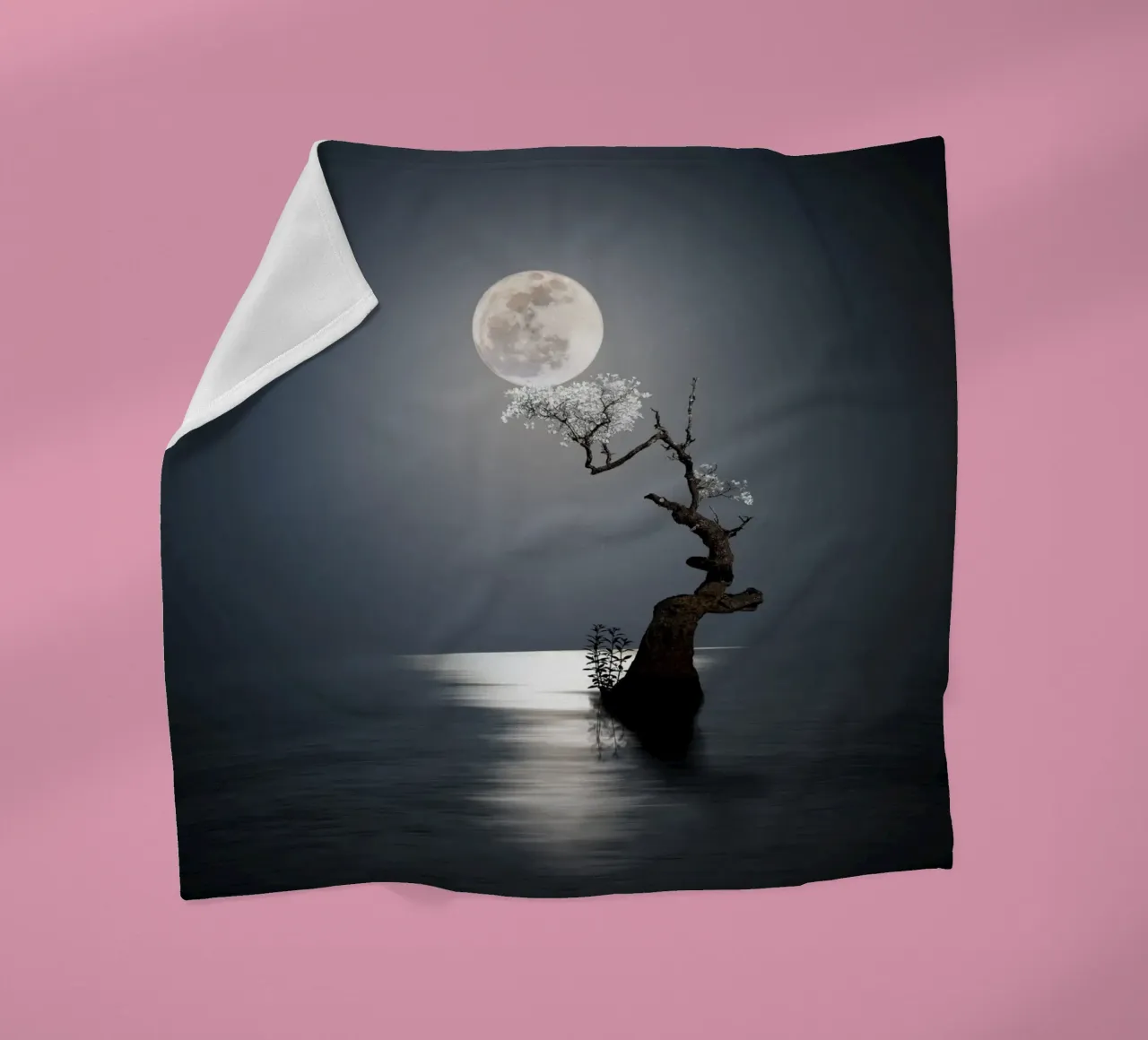 nature calm coperta in pile da Creaton