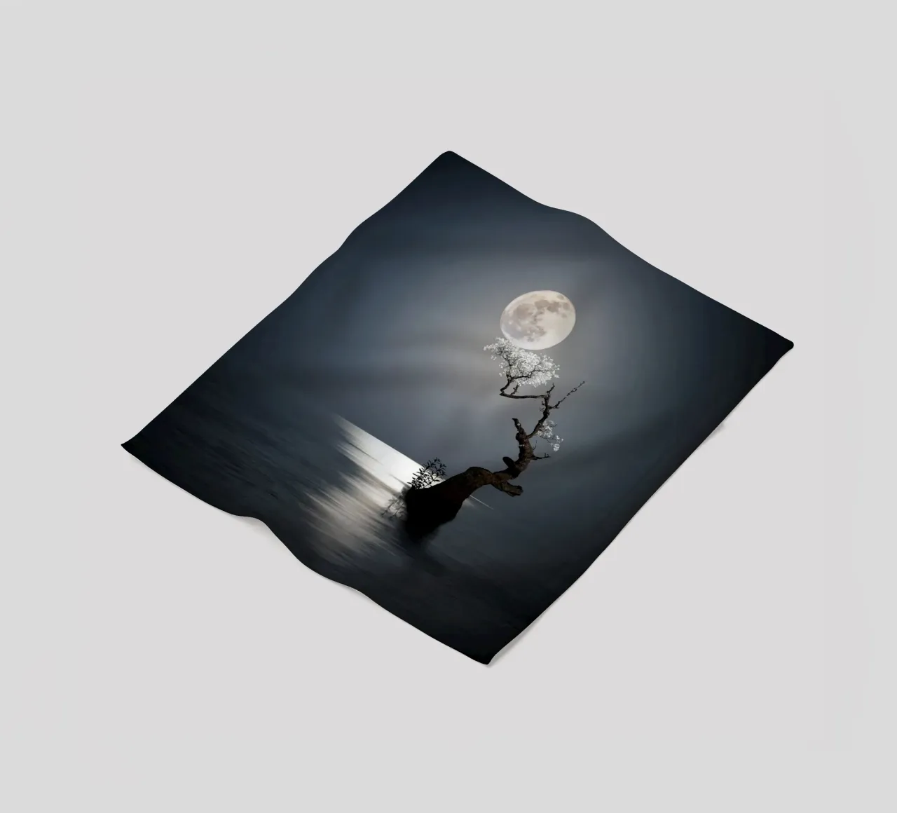 nature calm coperta in pile da Creaton