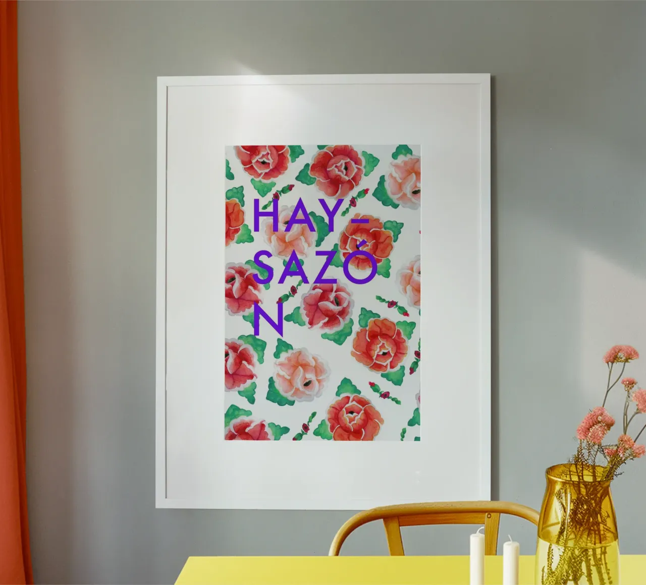 Las Rosas de Bartolomé - Hay sazón poster con telaio in plastica da Sandra De Leon
