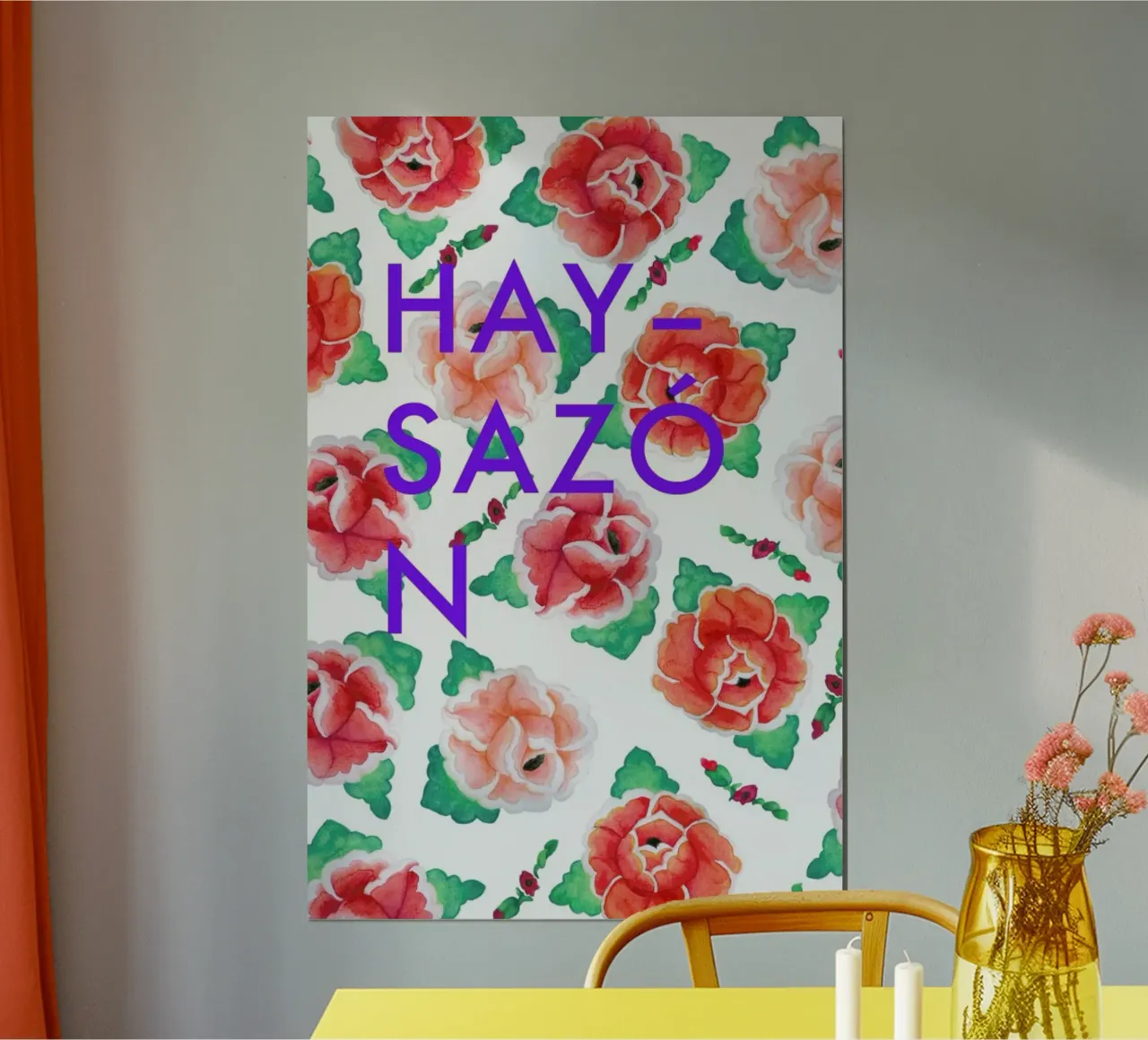 Las Rosas de Bartolomé - Hay sazón poster con telaio in plastica da Sandra De Leon