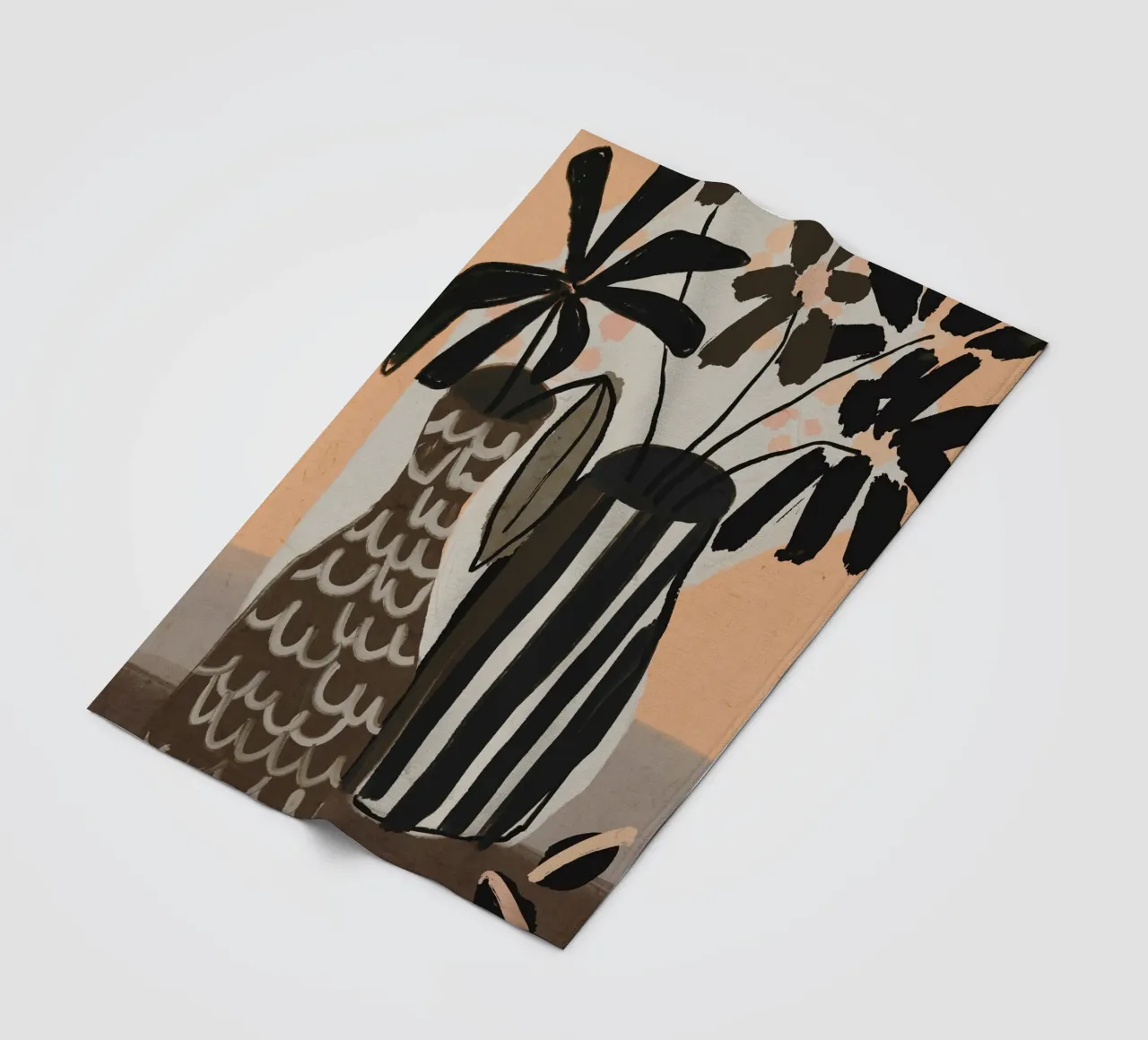 Still Life With Vases coperta in pile da treechild