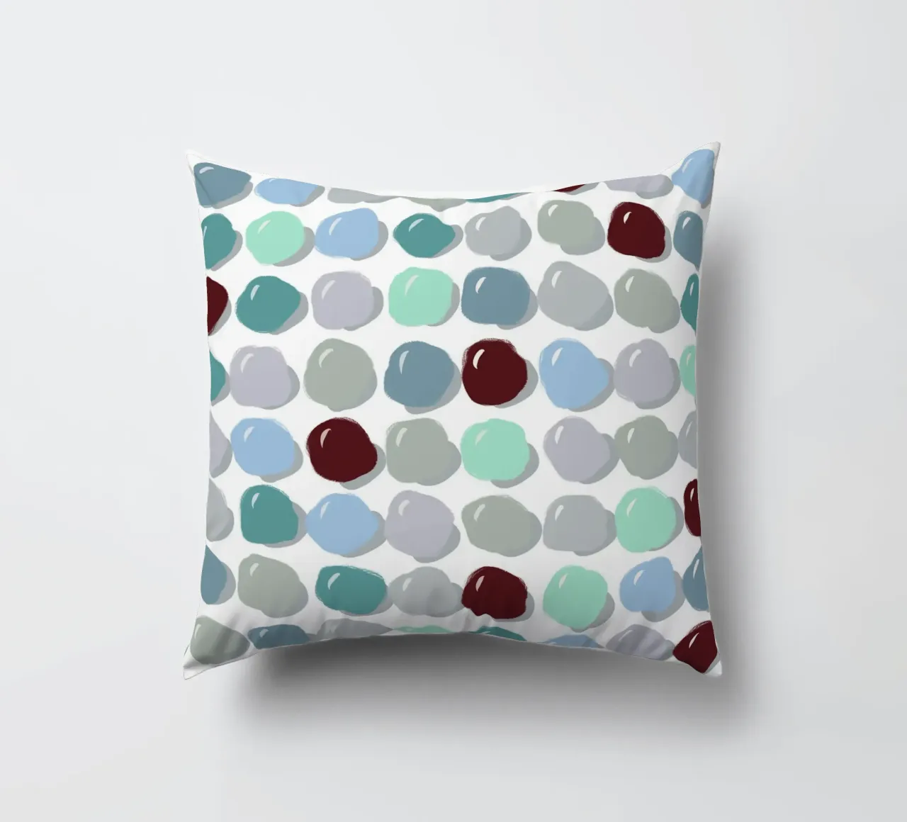 Pebbles Blue cuscino da Viola