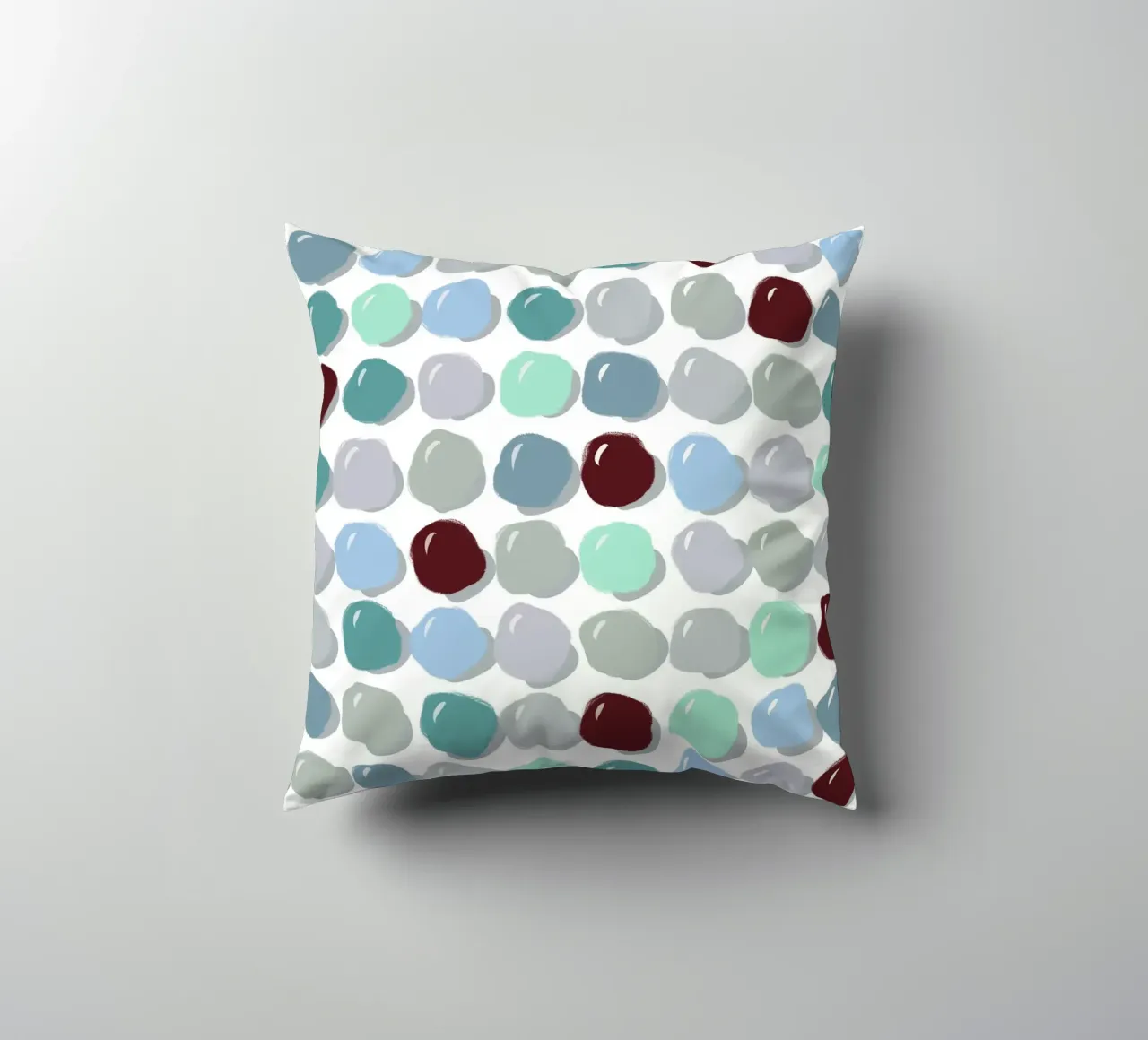 Pebbles Blue cuscino da Viola