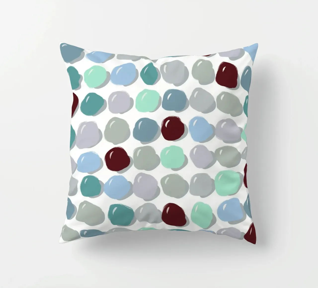 Pebbles Blue cuscino da Viola